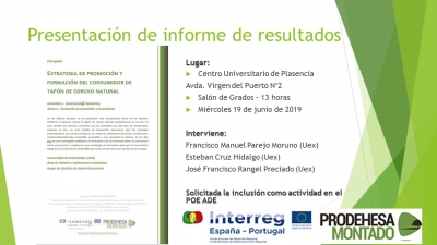 Estrategia de promoción y formación del consumidor de tapón de corcho natural